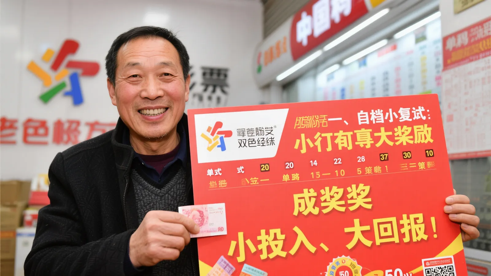 老彩民随心选号，小复式命中双色球678万大奖