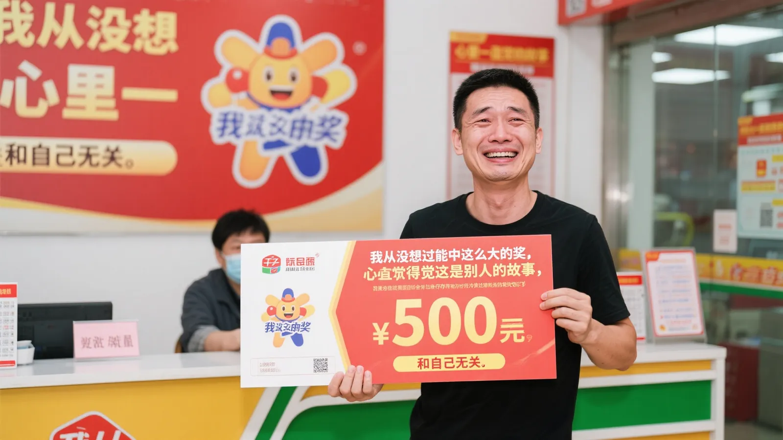 男子仅花2元机选双色球，竟意外揽获566万大奖！